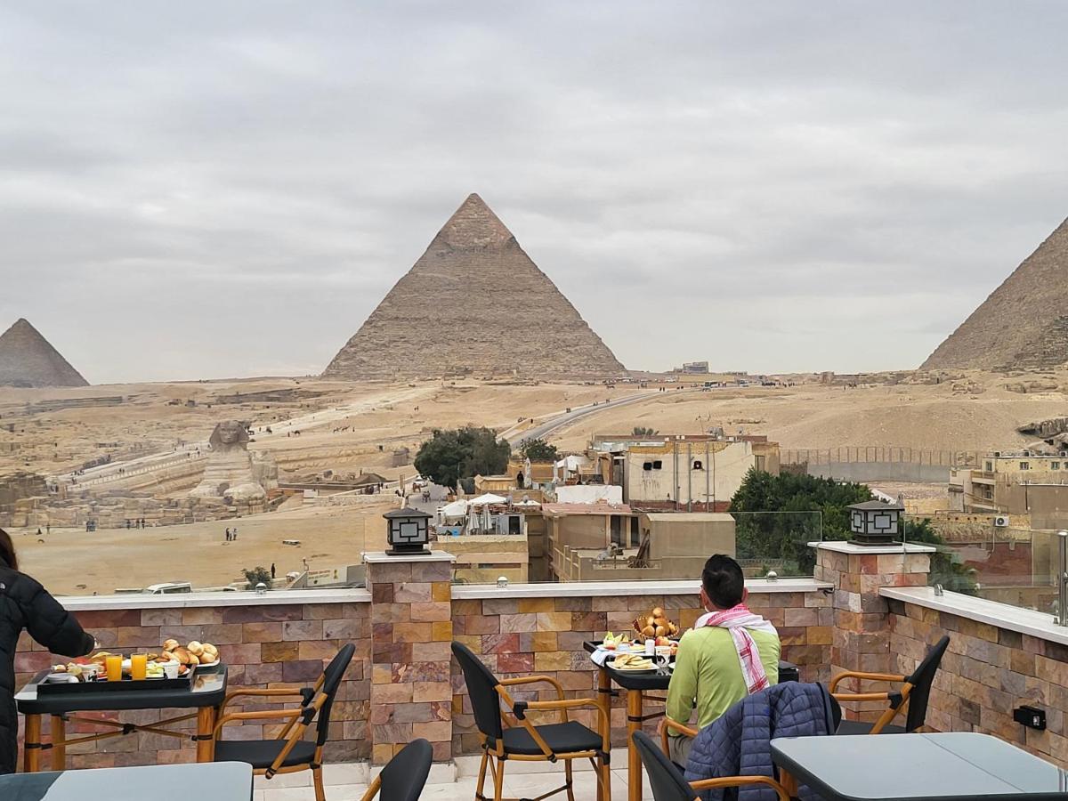 Hotel Sky Pyramids View Kairo Exterior foto